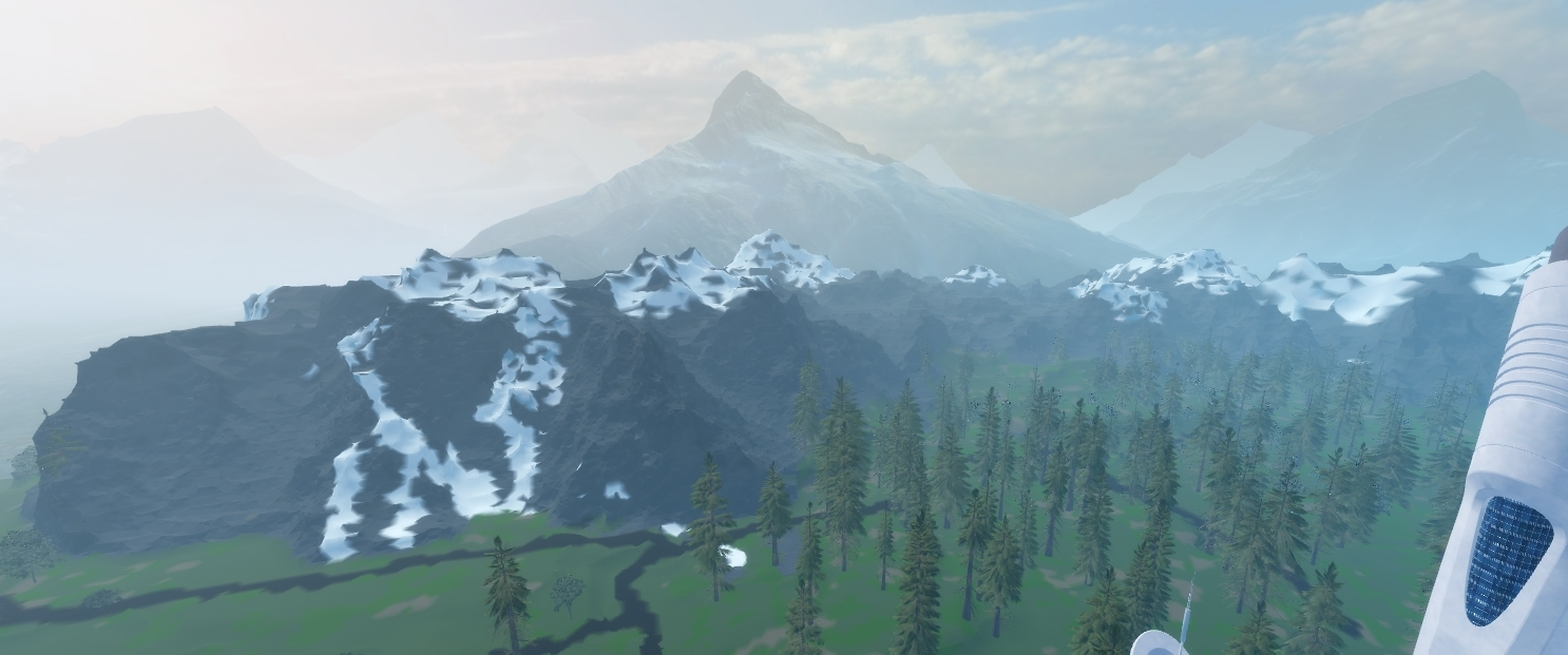 Aldera City Mountain Range