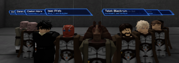 Bomba Kush with his fellow Aces